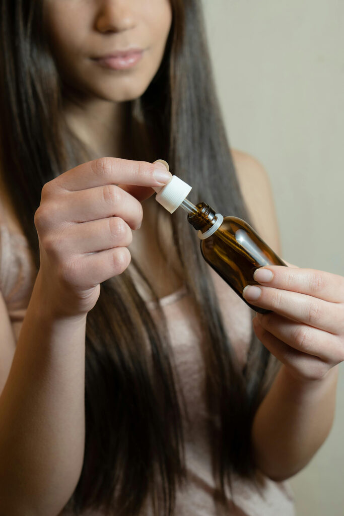 A woman in Charleston, SC using bach flower remedies for well being